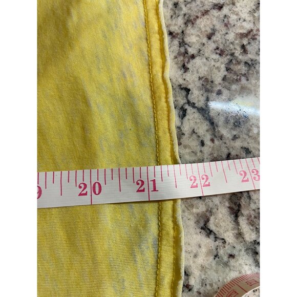 Doe Yellow Novelty Shirt XS Stressed Blessed Essential Oils Obsessed Y2K - Picture 6 of 6